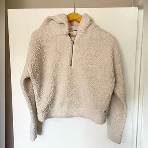 Women’s Sherpa Cropped Hoodie
